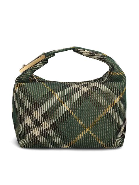 burberry peg check bag.